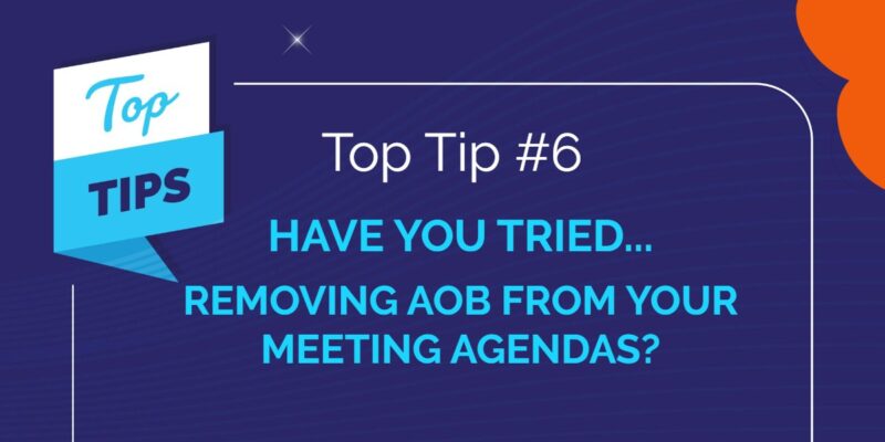 The Everyday Project Manager's Top Tip series - number 6